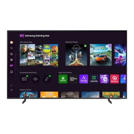 Samsung Q60D TQ50Q60DAUXXC Smart TV QLED 50 pulg. 4K Ultra HD Titanio